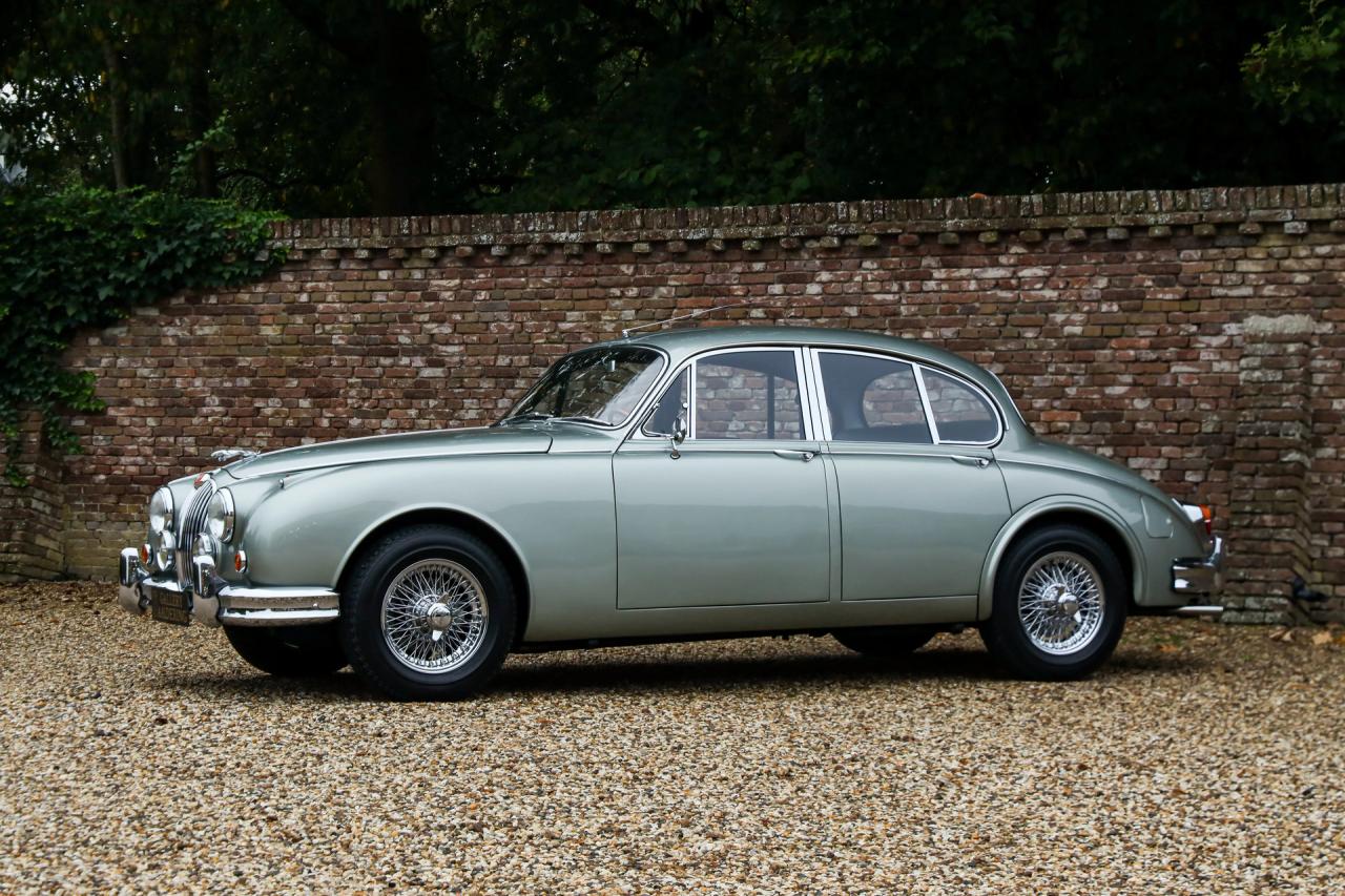 1964 Jaguar Mark 2 3.4 Litre &ldquo;Seafrost Metallic over Navy Blue leather&rdquo;