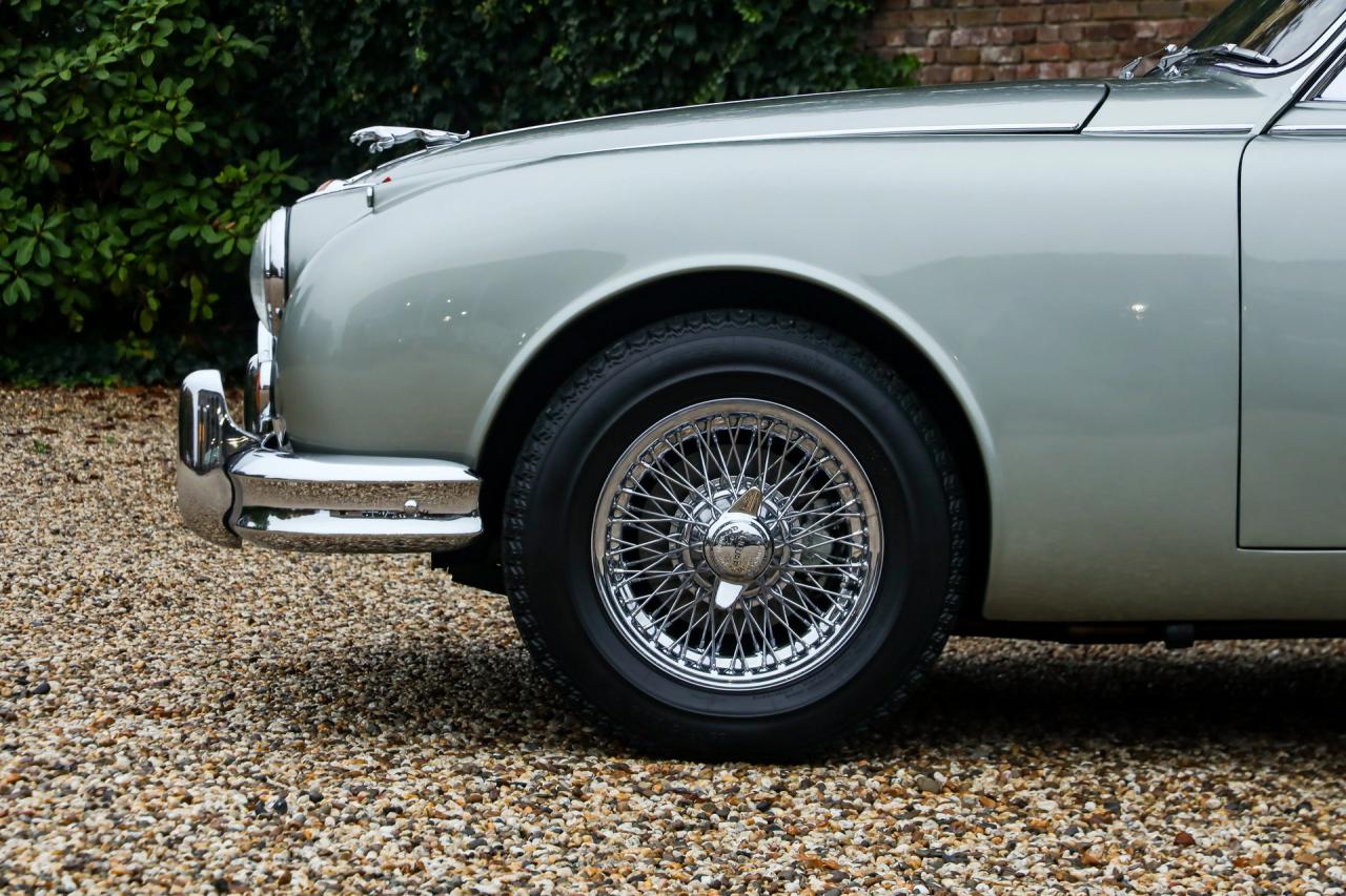 1964 Jaguar Mark 2 3.4 Litre &ldquo;Seafrost Metallic over Navy Blue leather&rdquo;