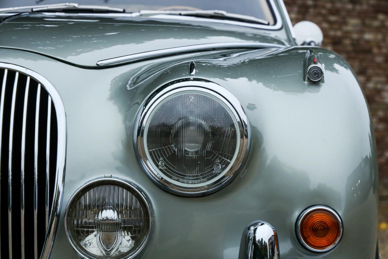 1964 Jaguar Mark 2 3.4 Litre &ldquo;Seafrost Metallic over Navy Blue leather&rdquo;