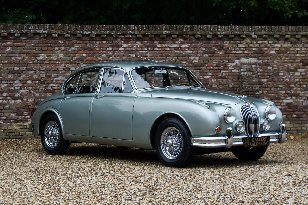 1964 Jaguar Mark 2 3.4 Litre &ldquo;Seafrost Metallic over Navy Blue leather&rdquo;