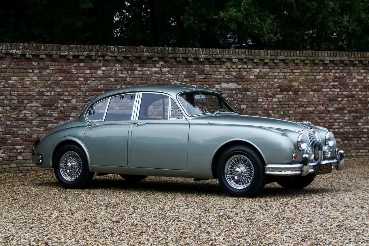 1964 Jaguar Mark 2 3.4 Litre &ldquo;Seafrost Metallic over Navy Blue leather&rdquo;