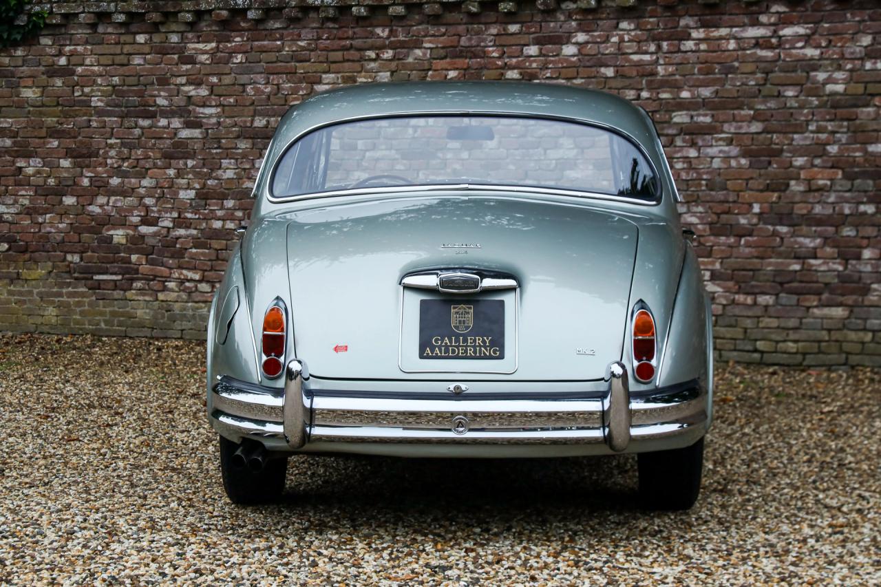 1964 Jaguar Mark 2 3.4 Litre &ldquo;Seafrost Metallic over Navy Blue leather&rdquo;
