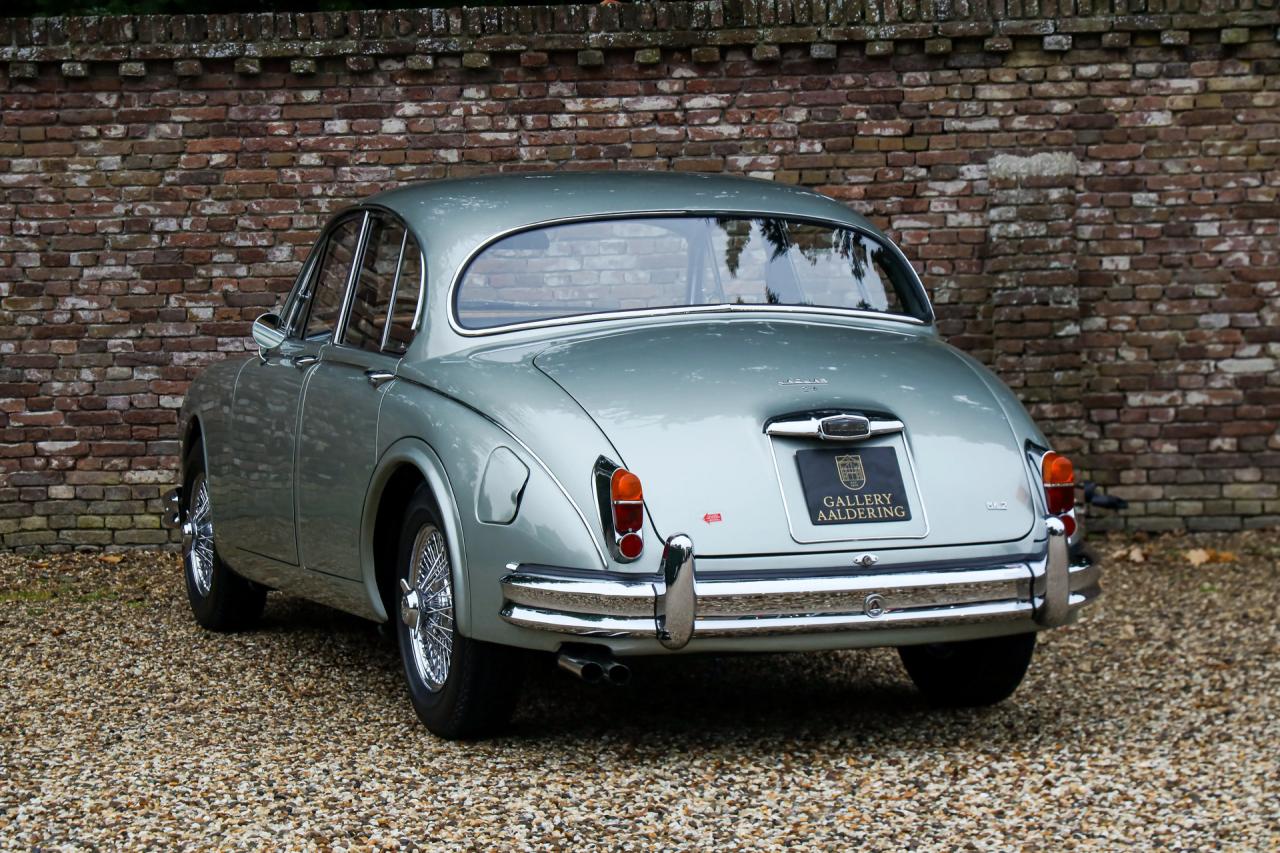 1964 Jaguar Mark 2 3.4 Litre &ldquo;Seafrost Metallic over Navy Blue leather&rdquo;