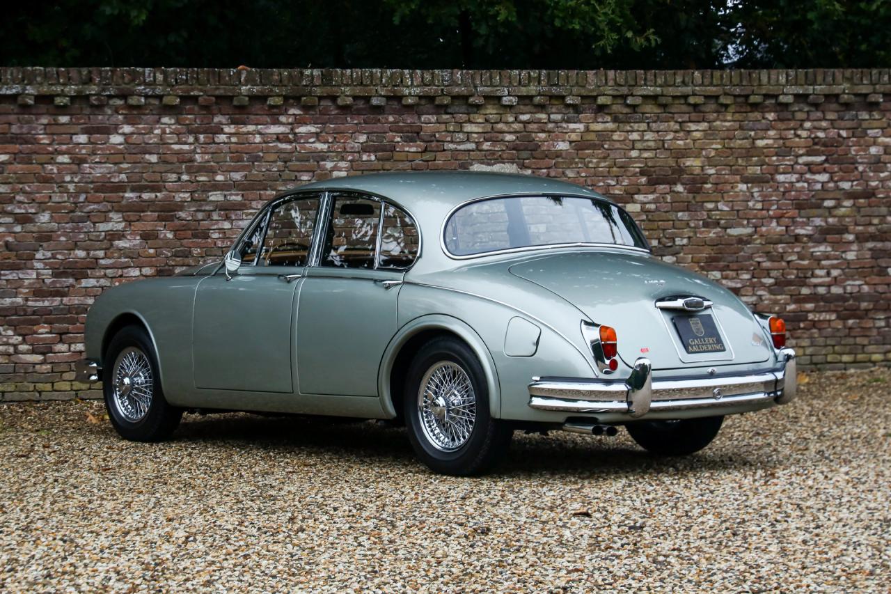 1964 Jaguar Mark 2 3.4 Litre &ldquo;Seafrost Metallic over Navy Blue leather&rdquo;