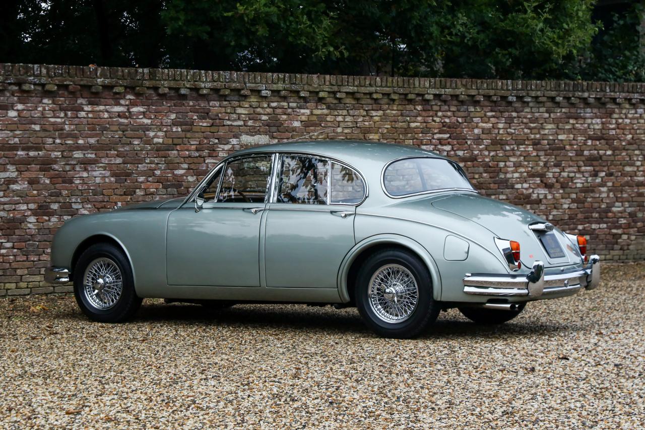 1964 Jaguar Mark 2 3.4 Litre &ldquo;Seafrost Metallic over Navy Blue leather&rdquo;
