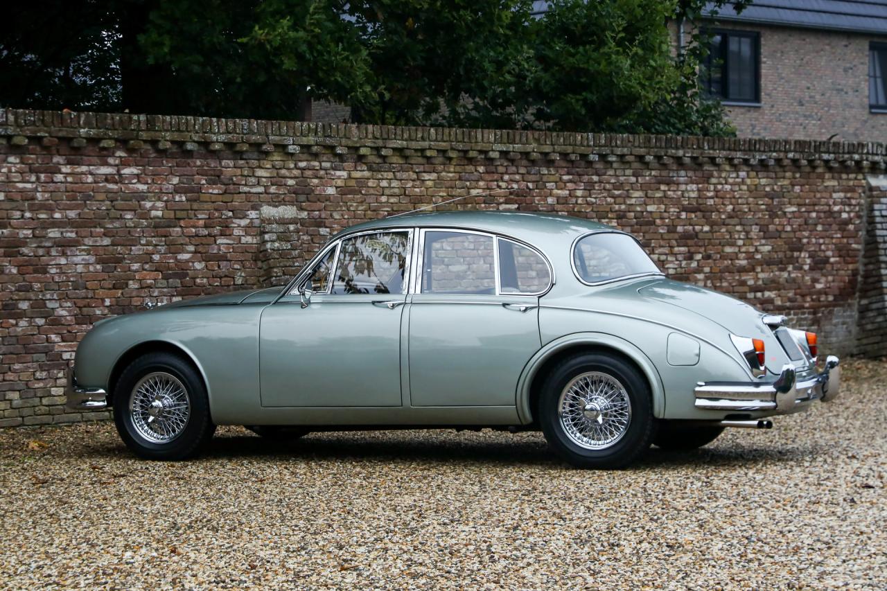 1964 Jaguar Mark 2 3.4 Litre &ldquo;Seafrost Metallic over Navy Blue leather&rdquo;