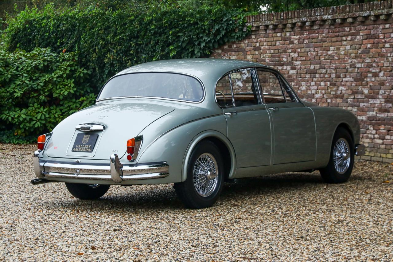 1964 Jaguar Mark 2 3.4 Litre &ldquo;Seafrost Metallic over Navy Blue leather&rdquo;