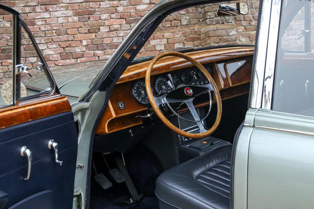 1964 Jaguar Mark 2 3.4 Litre &ldquo;Seafrost Metallic over Navy Blue leather&rdquo;