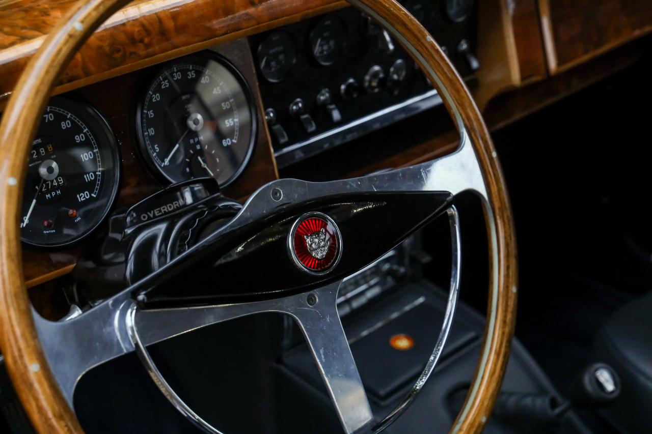1964 Jaguar Mark 2 3.4 Litre &ldquo;Seafrost Metallic over Navy Blue leather&rdquo;