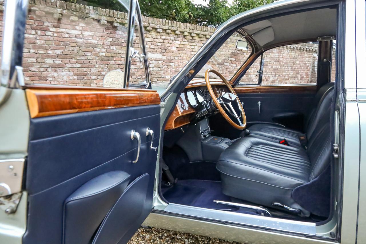 1964 Jaguar Mark 2 3.4 Litre &ldquo;Seafrost Metallic over Navy Blue leather&rdquo;