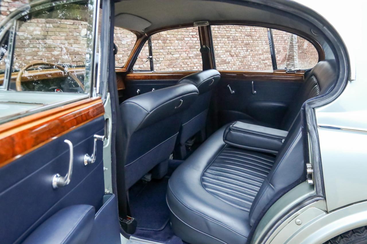 1964 Jaguar Mark 2 3.4 Litre &ldquo;Seafrost Metallic over Navy Blue leather&rdquo;