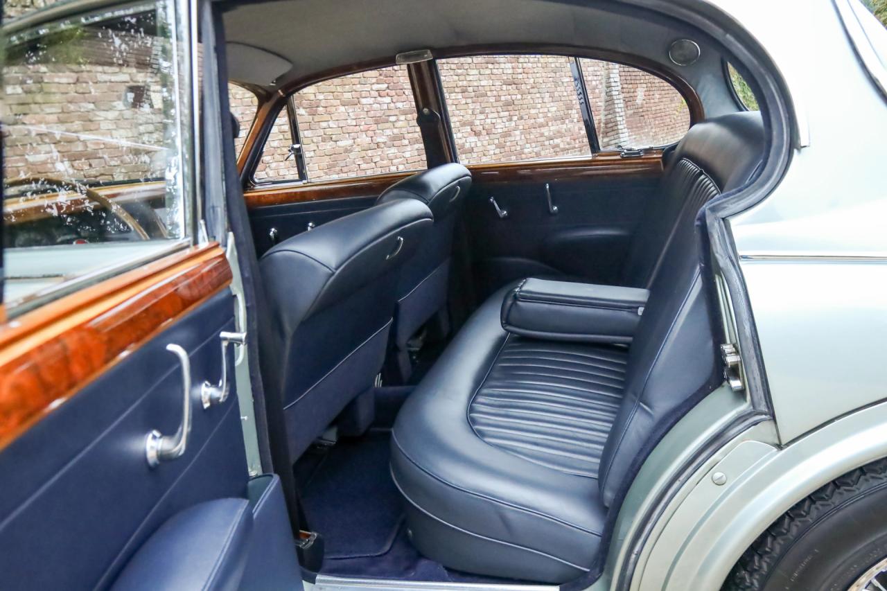 1964 Jaguar Mark 2 3.4 Litre &ldquo;Seafrost Metallic over Navy Blue leather&rdquo;