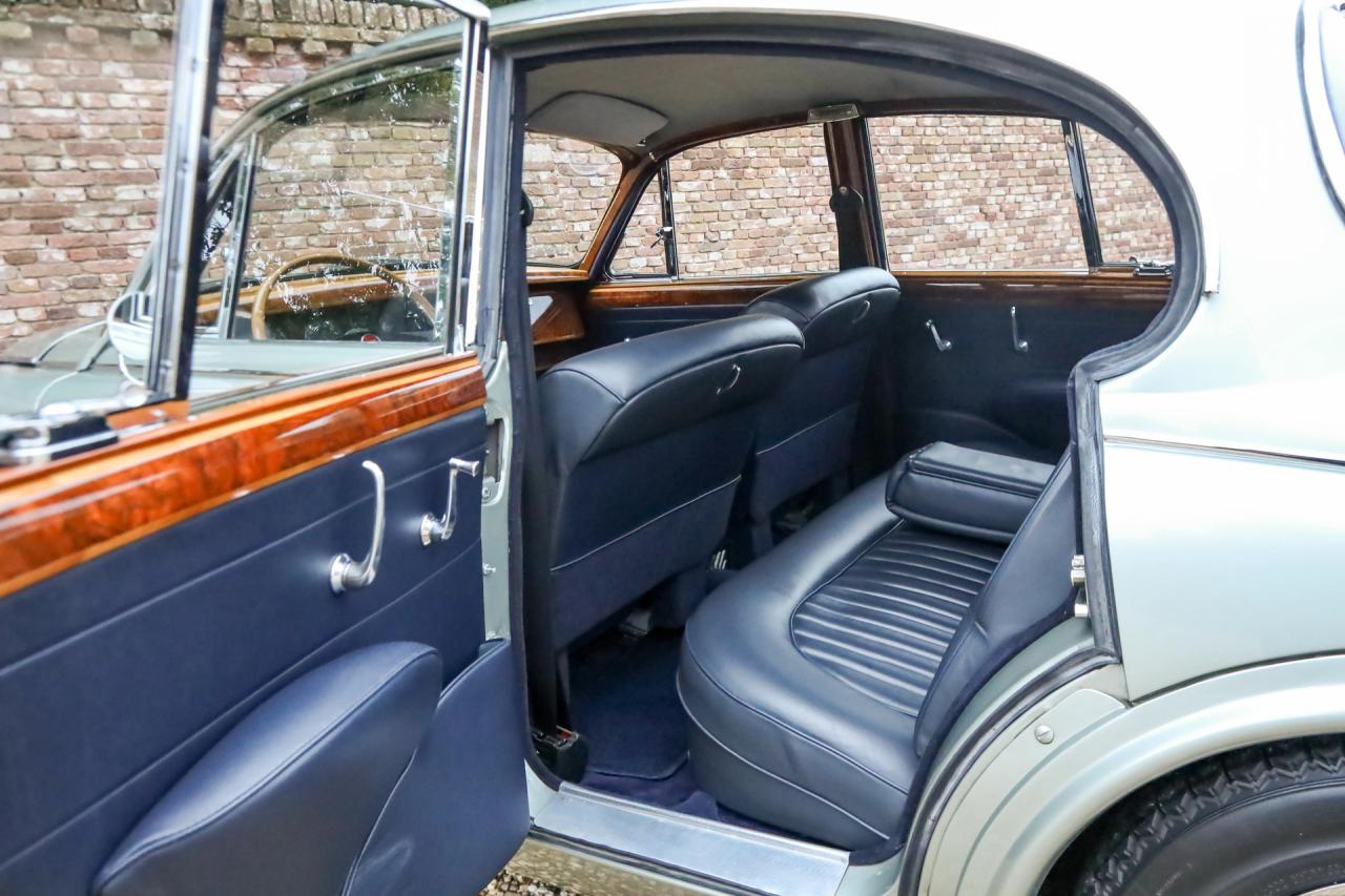 1964 Jaguar Mark 2 3.4 Litre &ldquo;Seafrost Metallic over Navy Blue leather&rdquo;