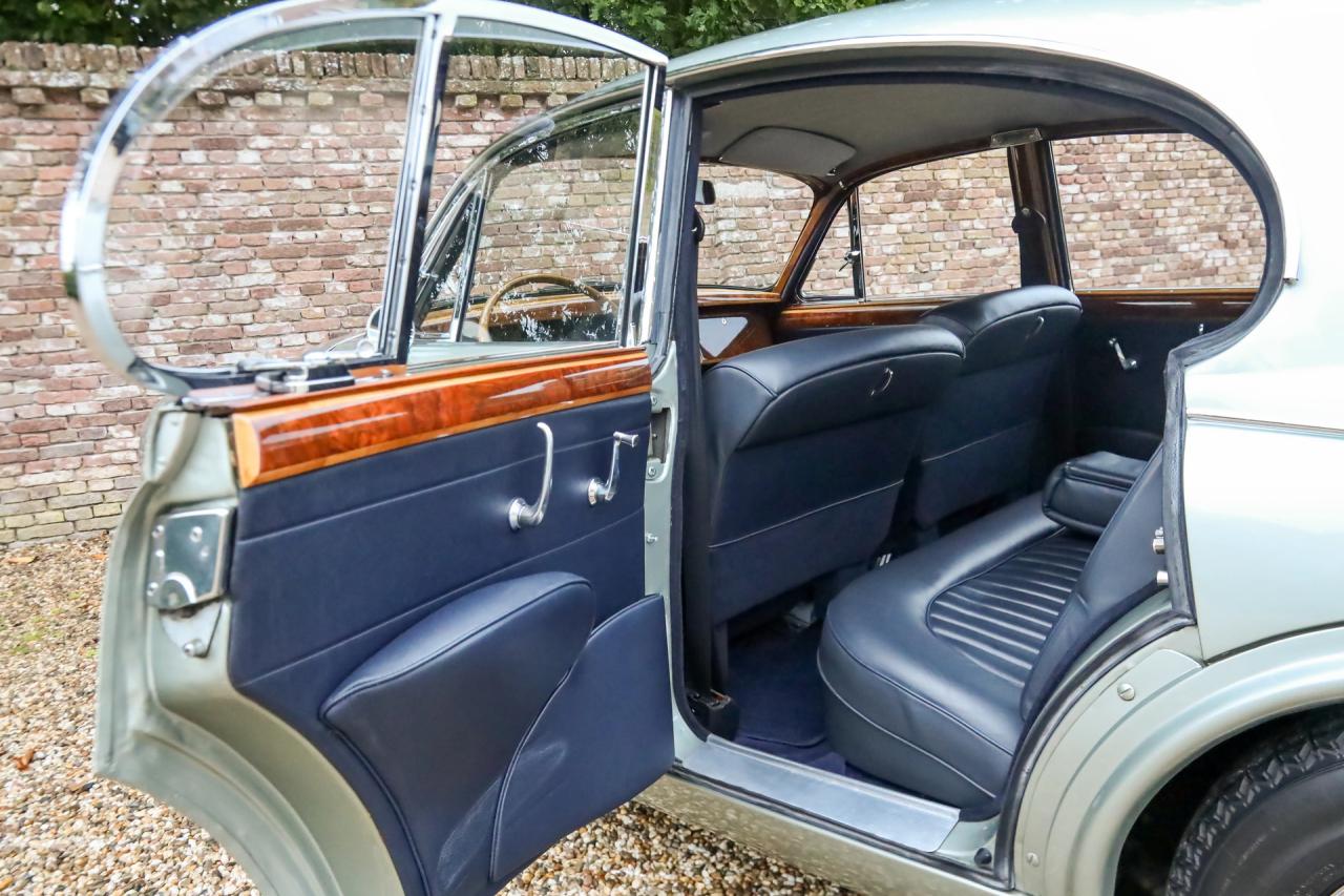 1964 Jaguar Mark 2 3.4 Litre &ldquo;Seafrost Metallic over Navy Blue leather&rdquo;