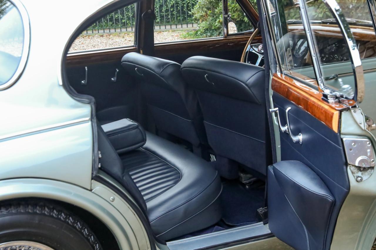 1964 Jaguar Mark 2 3.4 Litre &ldquo;Seafrost Metallic over Navy Blue leather&rdquo;