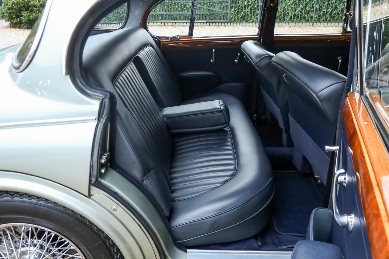 1964 Jaguar Mark 2 3.4 Litre &ldquo;Seafrost Metallic over Navy Blue leather&rdquo;