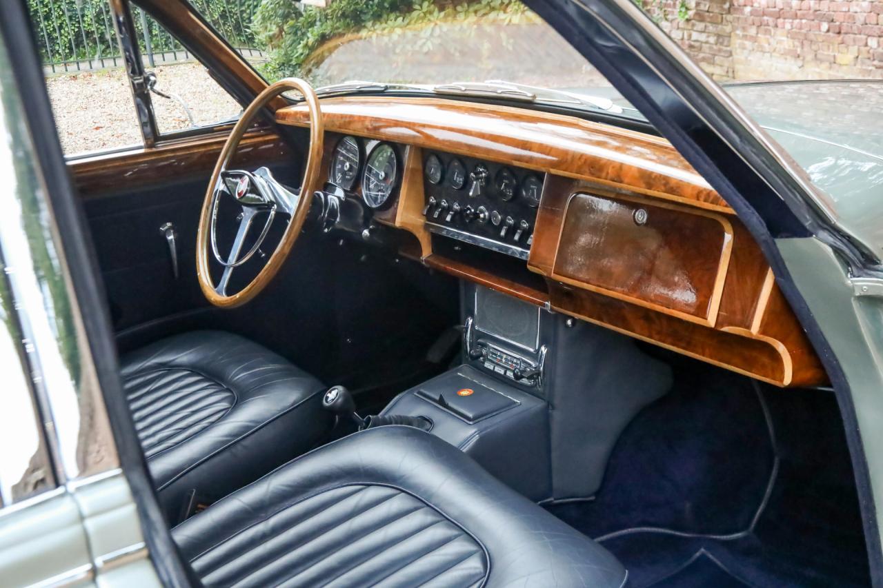 1964 Jaguar Mark 2 3.4 Litre &ldquo;Seafrost Metallic over Navy Blue leather&rdquo;