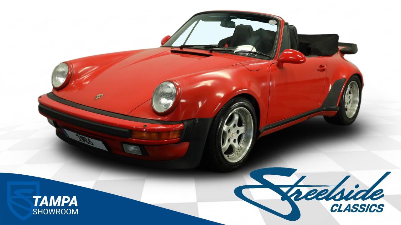 1986 Porsche 911 Wide Body Cabriolet