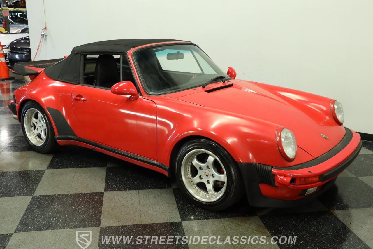1986 Porsche 911 Wide Body Cabriolet