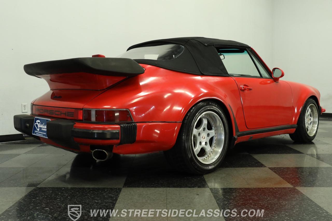 1986 Porsche 911 Wide Body Cabriolet