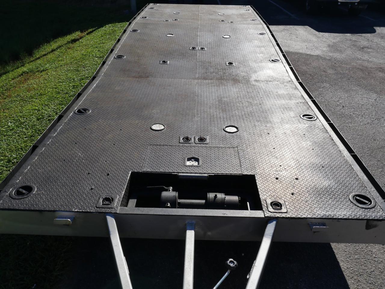 1984 Hodges Custom 2 Car Open Trailer