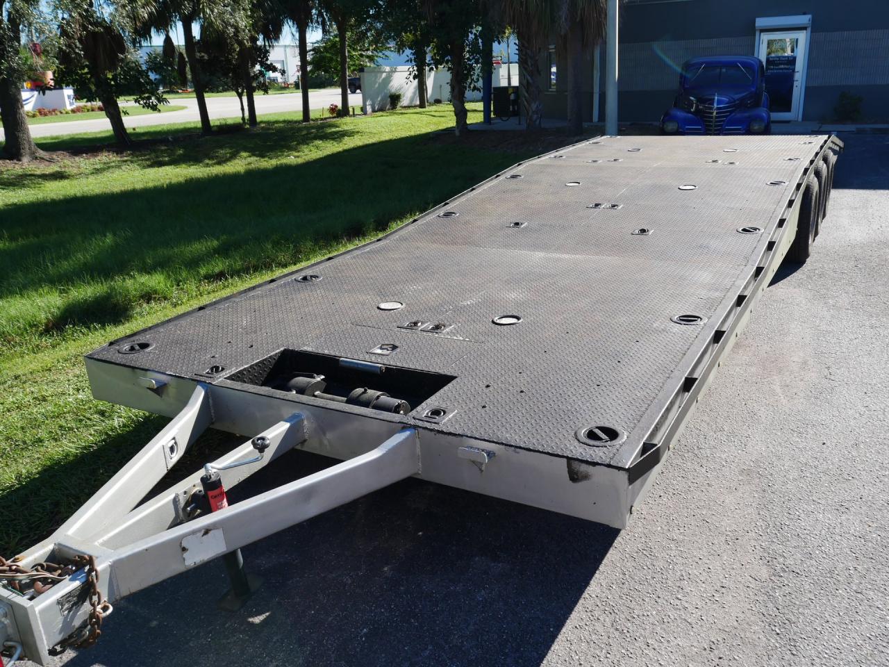1984 Hodges Custom 2 Car Open Trailer