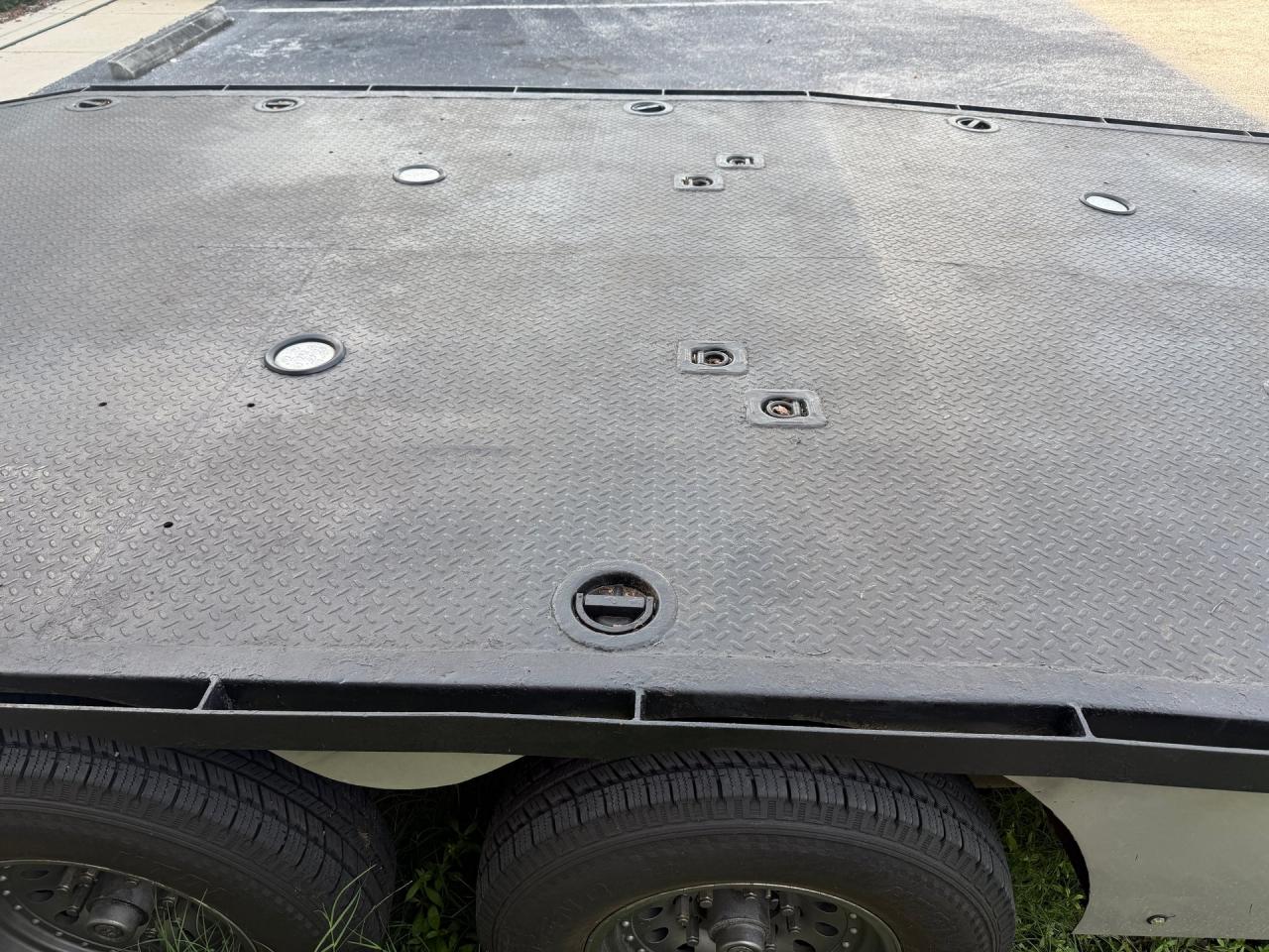 1984 Hodges Custom 2 Car Open Trailer