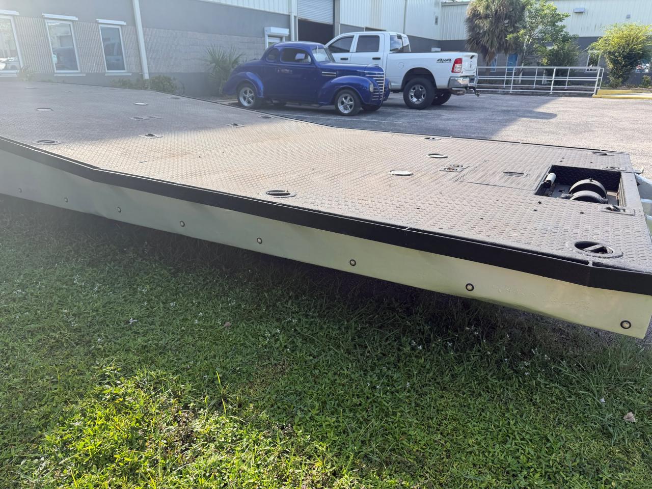 1984 Hodges Custom 2 Car Open Trailer