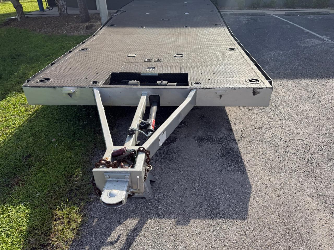 1984 Hodges Custom 2 Car Open Trailer
