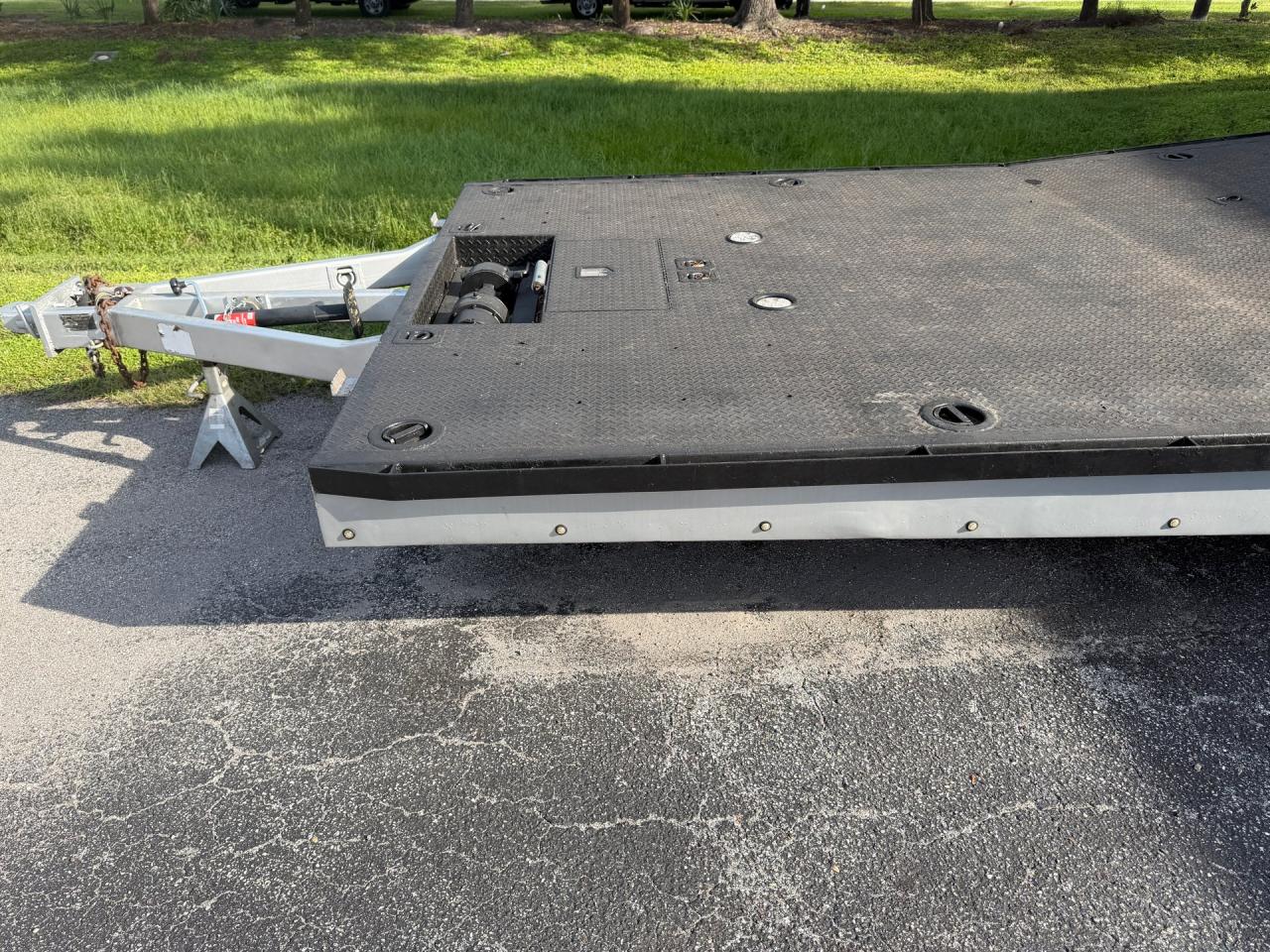 1984 Hodges Custom 2 Car Open Trailer