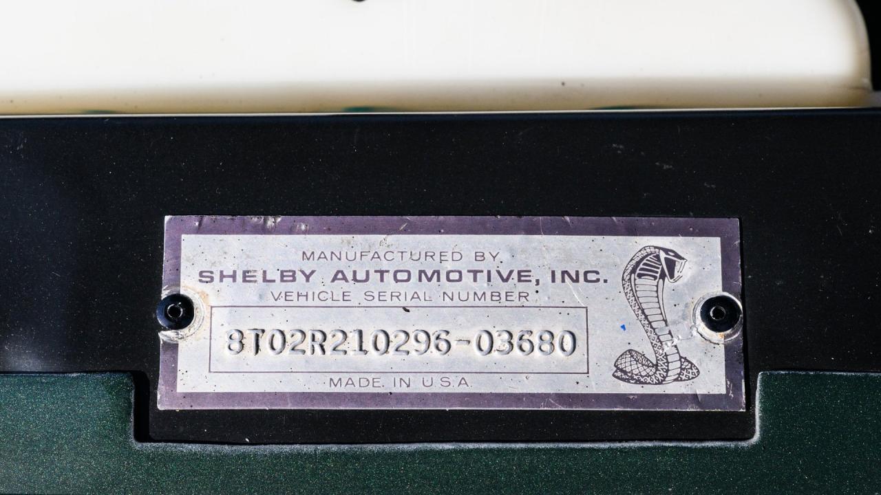 1968 Shelby GT500 KR Fastback