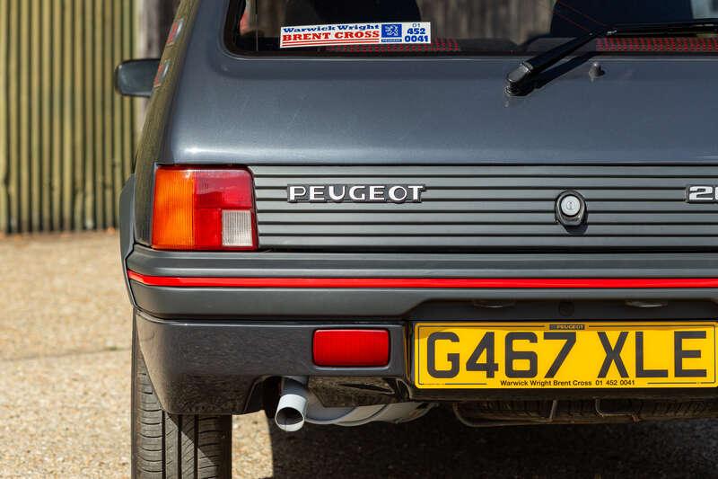 1989 Peugeot 205 GTI 1.6