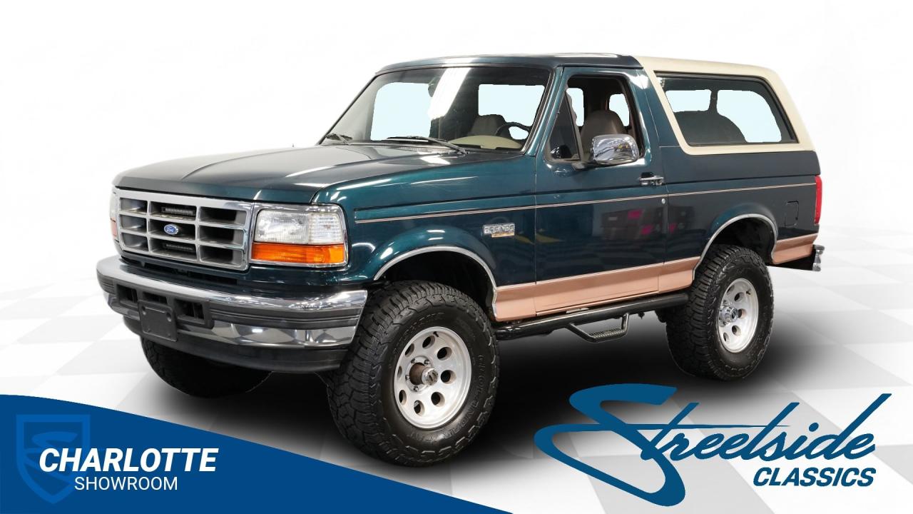 1995 Ford Bronco 4X4 Eddie Bauer