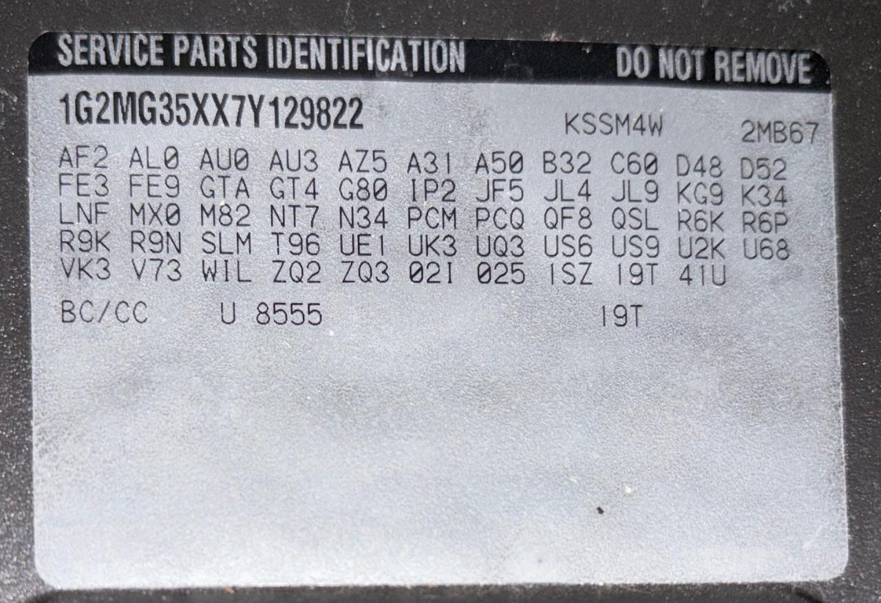 2007 Pontiac Solstice GXP