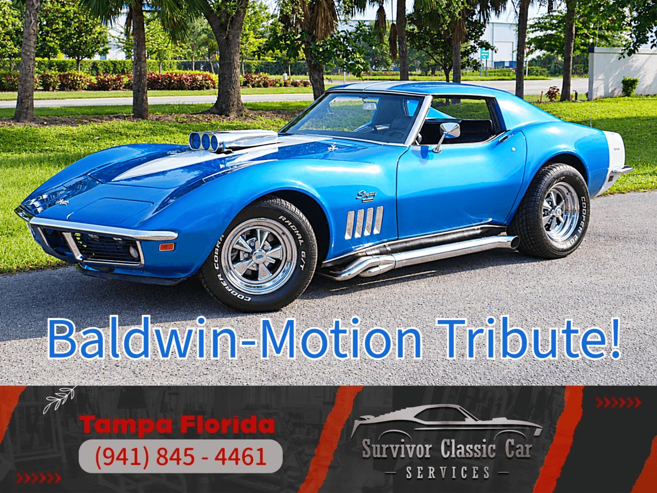 1969 Chevrolet Corvette Stingray Coupe Baldwin-Motion Tribute