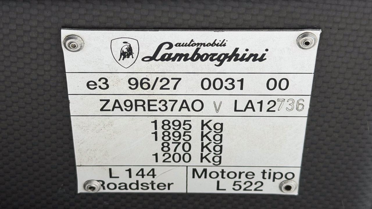 1998 Lamborghini Diablo VT Roadster