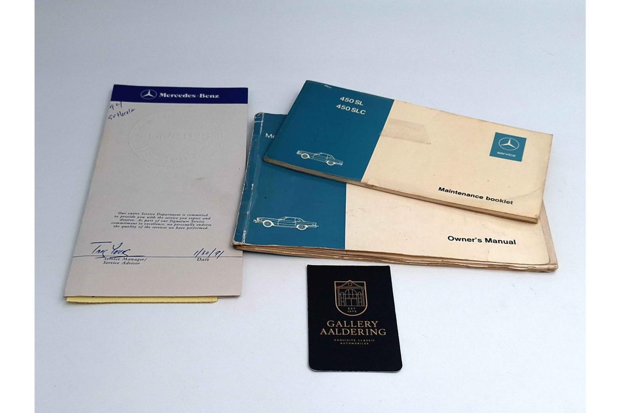 1973 Mercedes - Benz Mercedes Benz 450 SL &ldquo;Reconditioned with affection&rdquo;