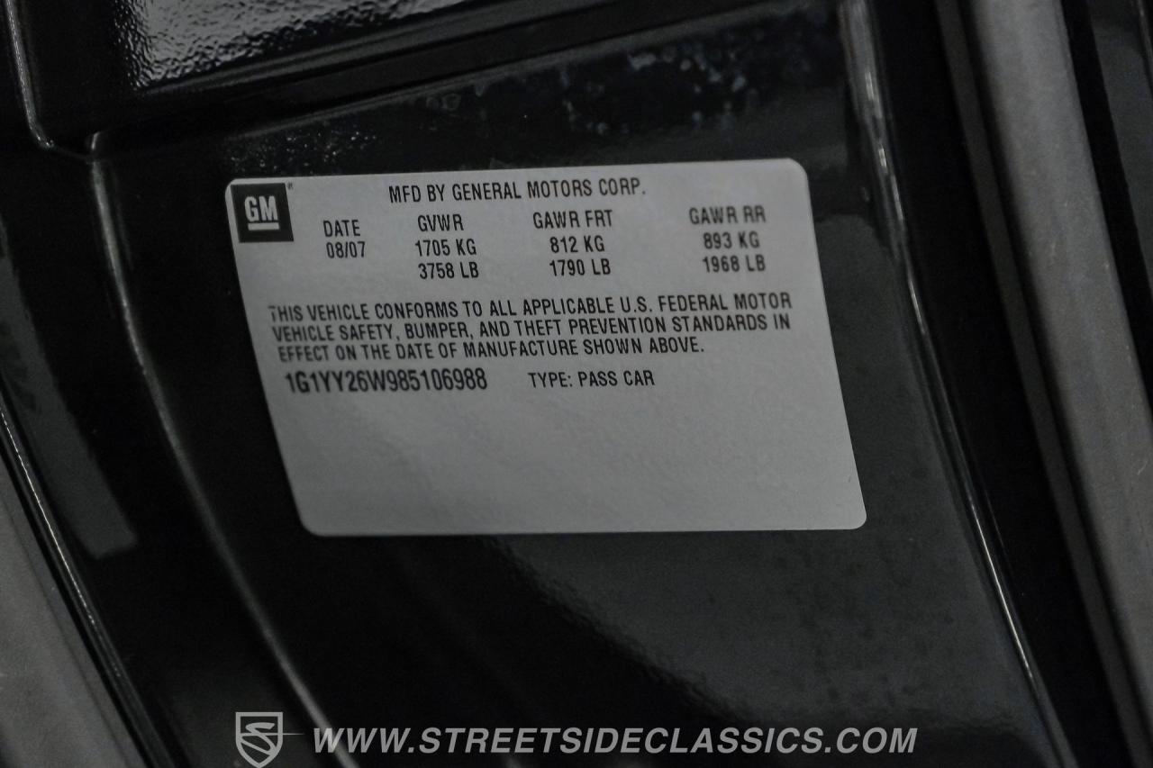 2008 Chevrolet Corvette 3LT Supercharged