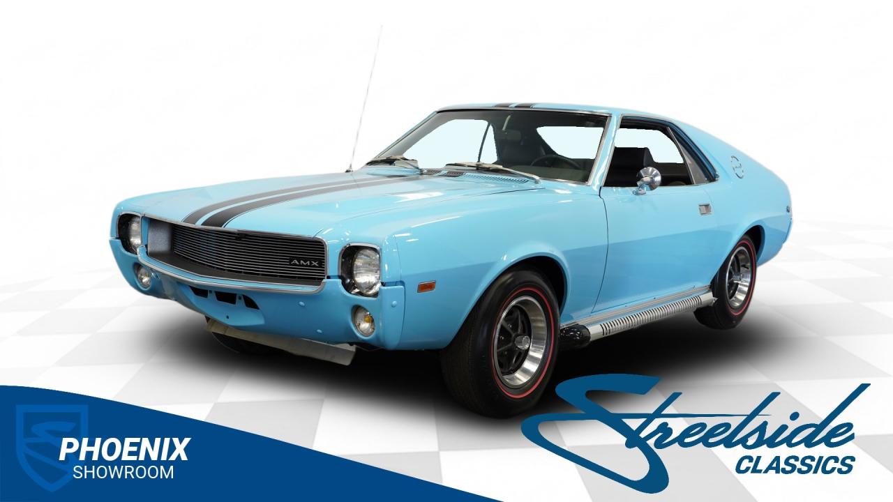 1969 AMC AMX Big Bad Blue Tribute