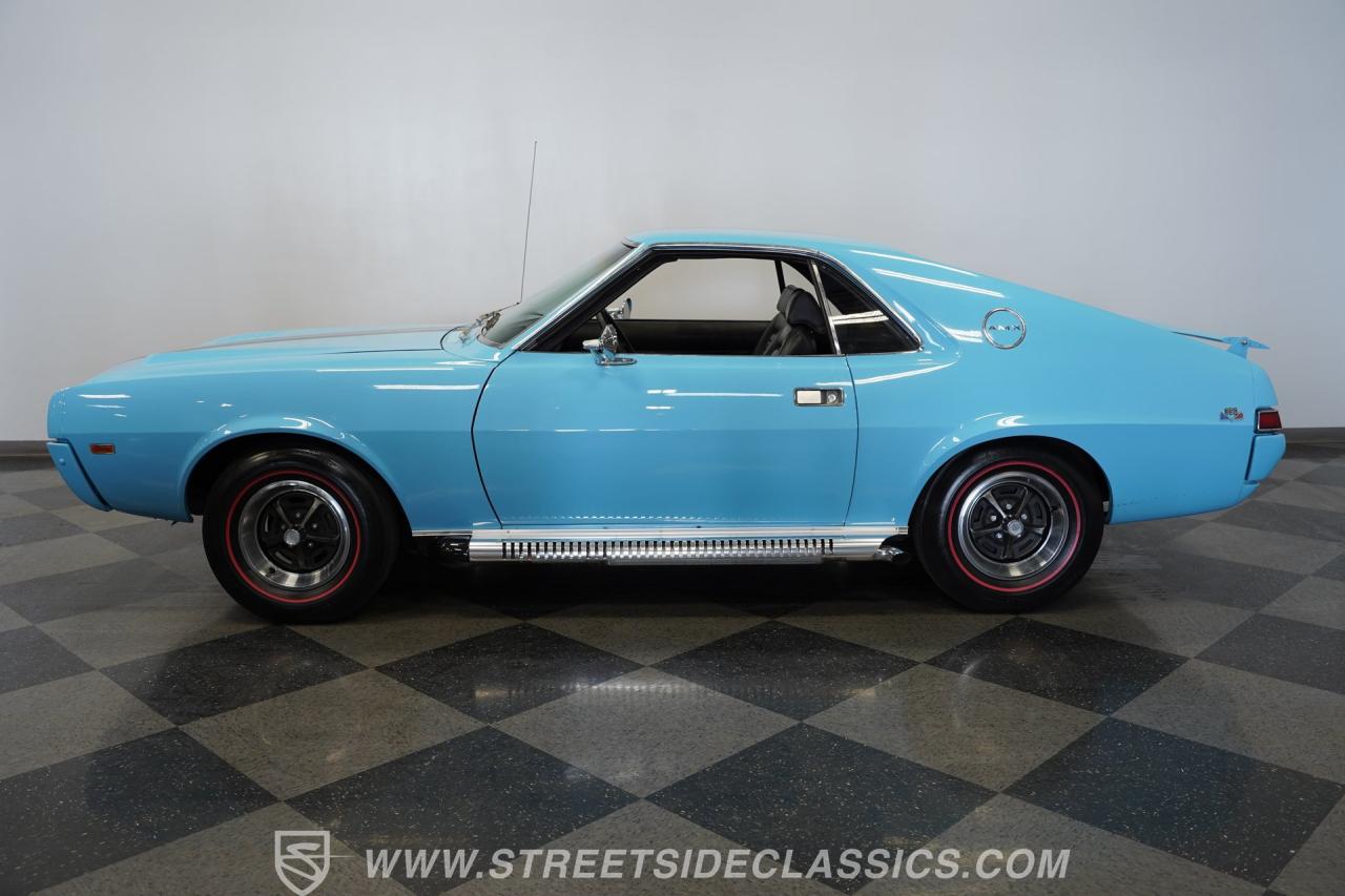 1969 AMC AMX Big Bad Blue Tribute