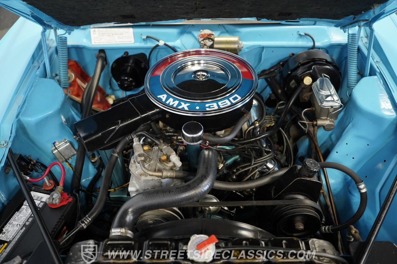 1969 AMC AMX Big Bad Blue Tribute