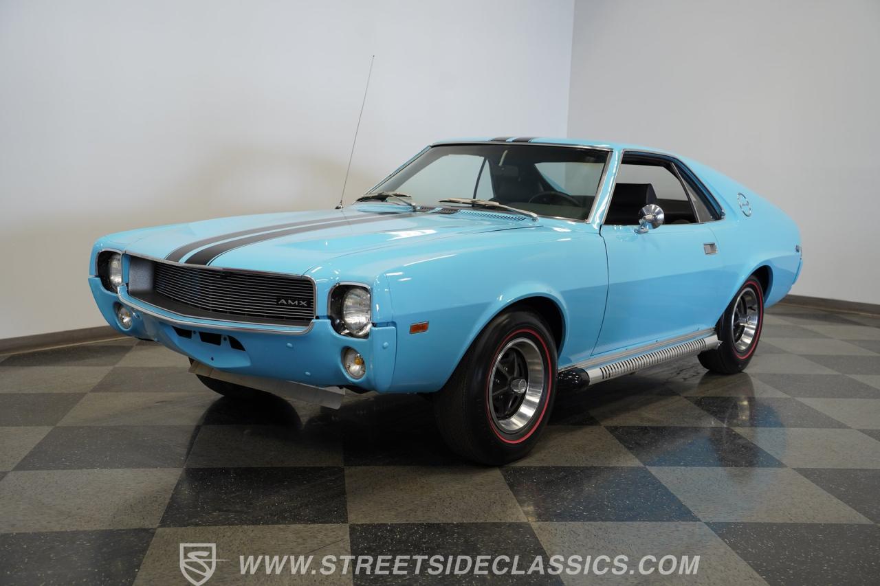 1969 AMC AMX Big Bad Blue Tribute