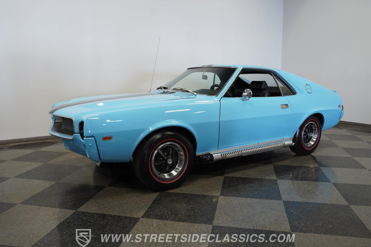 1969 AMC AMX Big Bad Blue Tribute