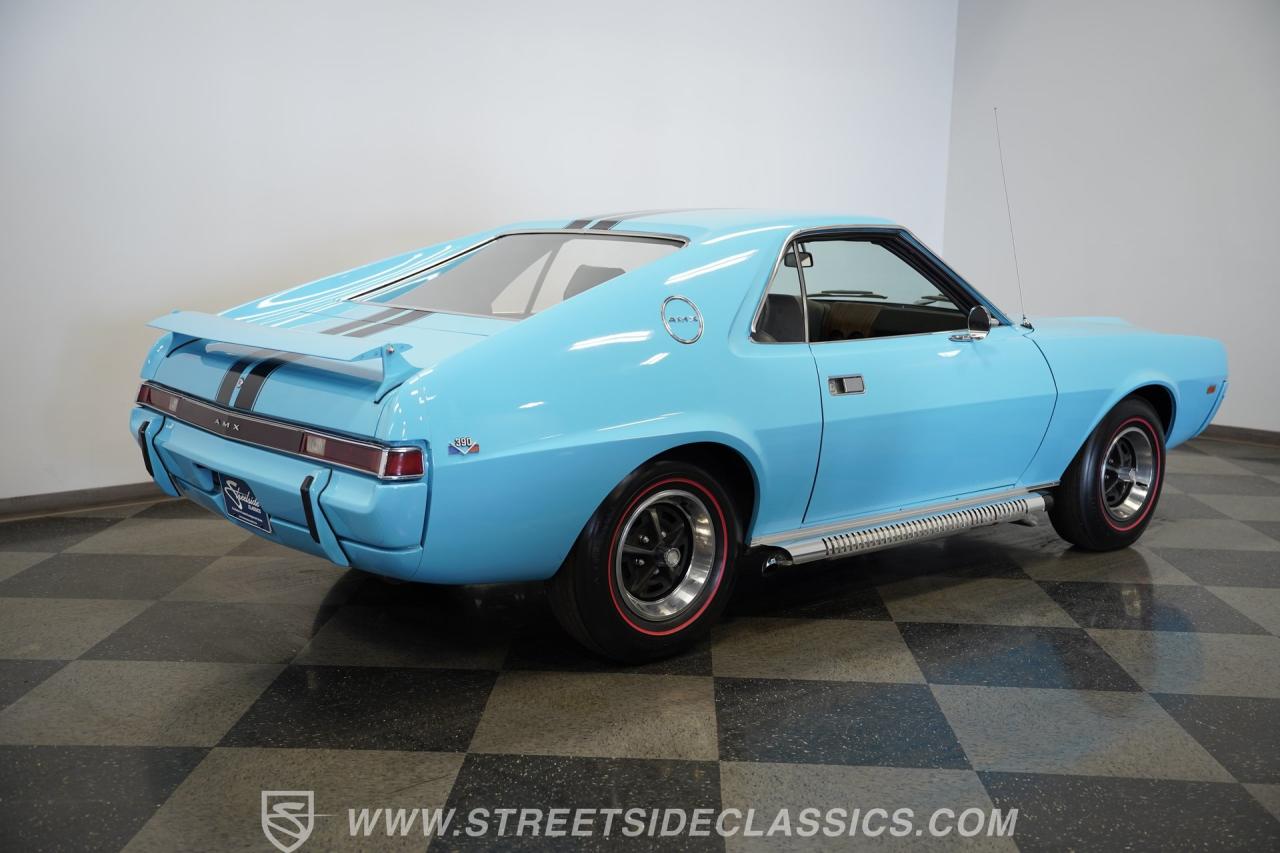 1969 AMC AMX Big Bad Blue Tribute