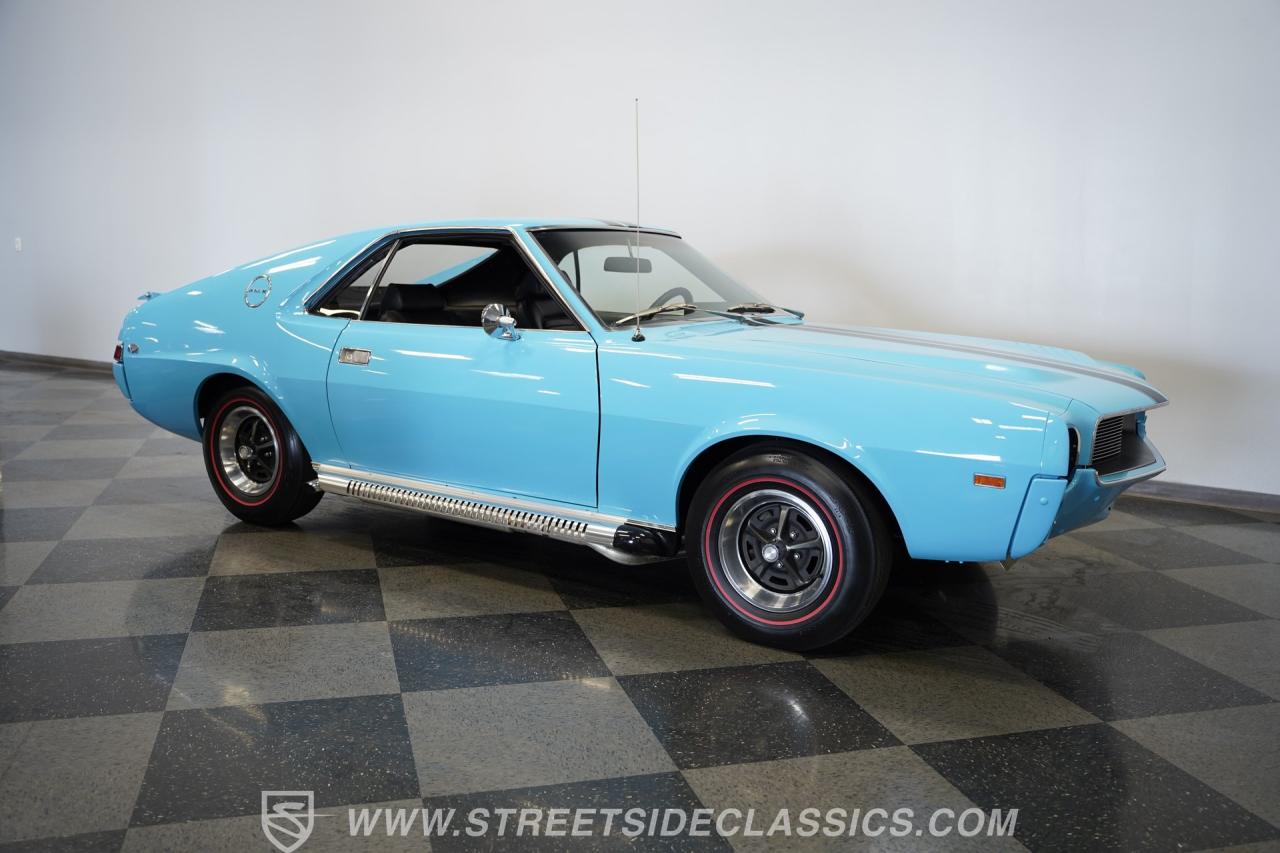 1969 AMC AMX Big Bad Blue Tribute