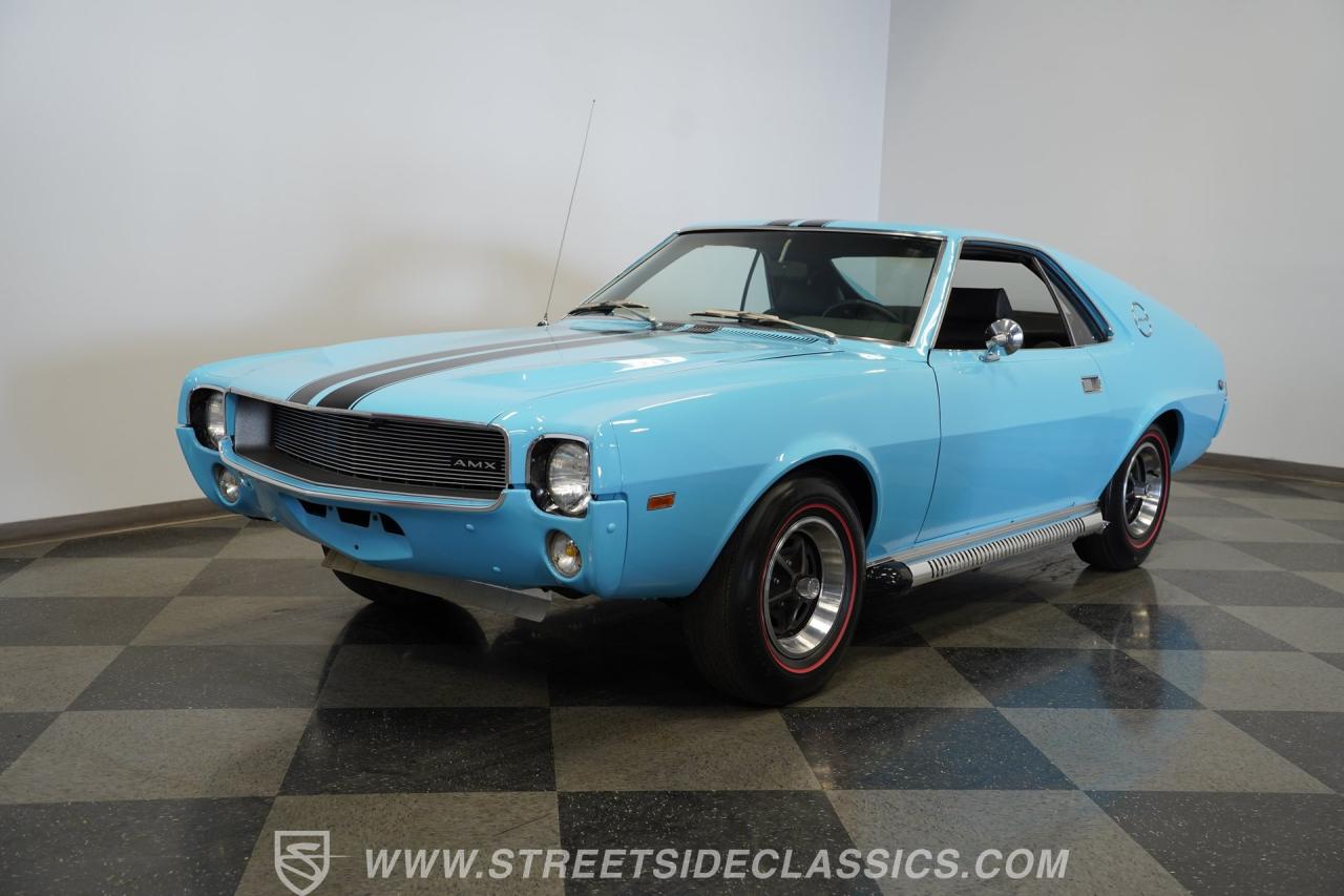 1969 AMC AMX Big Bad Blue Tribute
