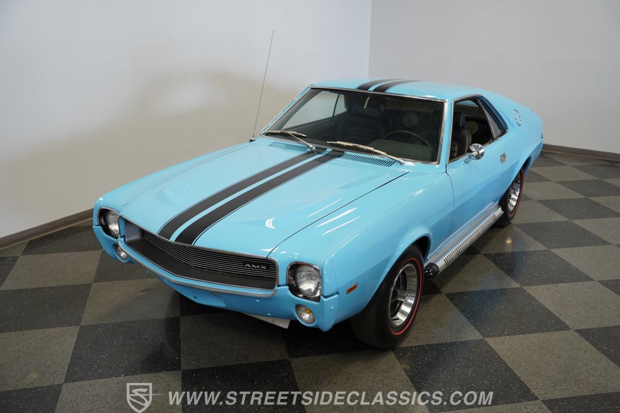 1969 AMC AMX Big Bad Blue Tribute