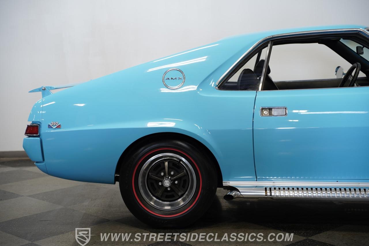 1969 AMC AMX Big Bad Blue Tribute