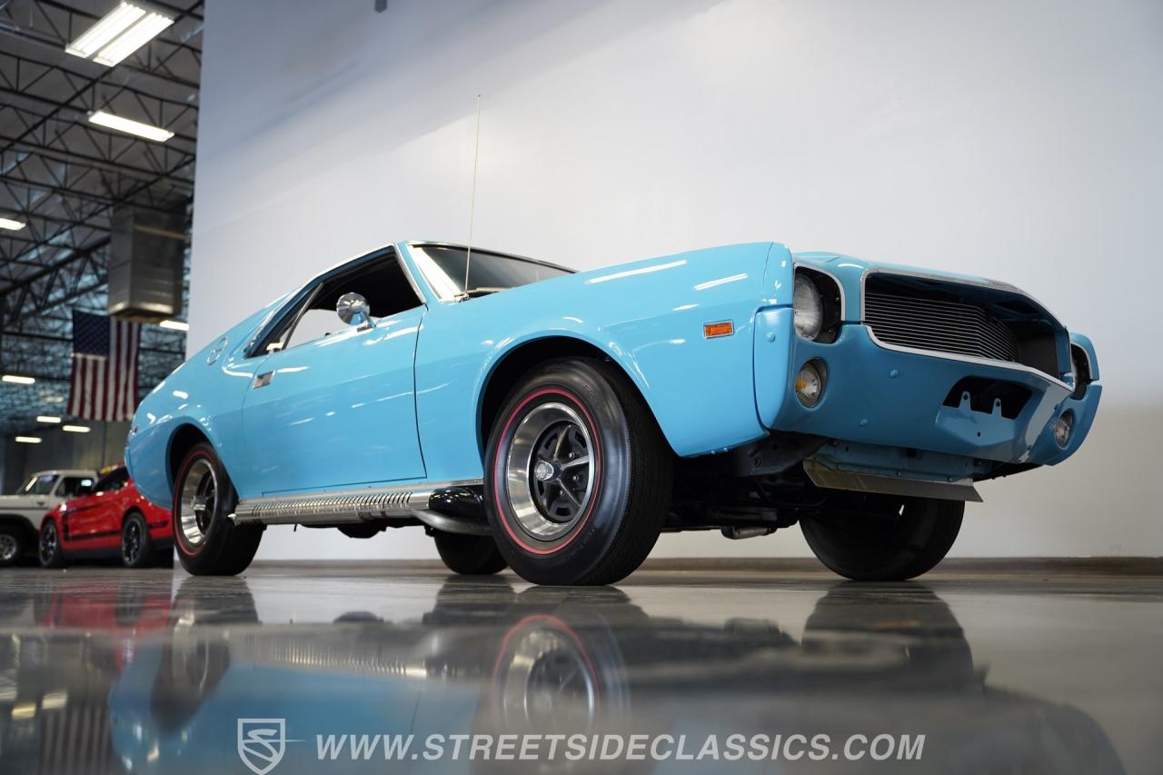1969 AMC AMX Big Bad Blue Tribute