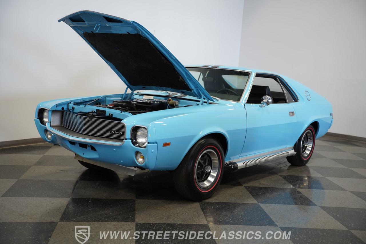 1969 AMC AMX Big Bad Blue Tribute